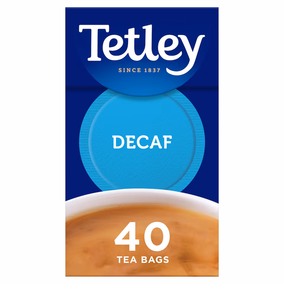 Tetley Tea Bags Decaf Teabags 40s