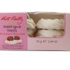 Matt Reilly Cakes Strawberry Flavoured Meringue Nests 75g