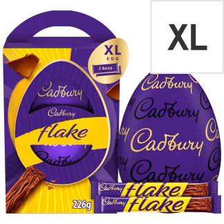 Cadbury Extra Large Egg - Flake 226g