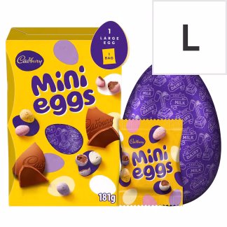 Cadbury Large Egg - Mini Eggs 181g