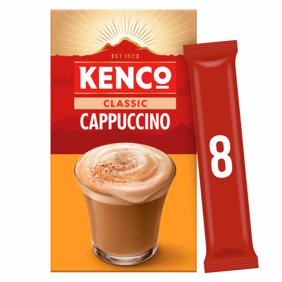Kenco Sachets x8 - Cappucino