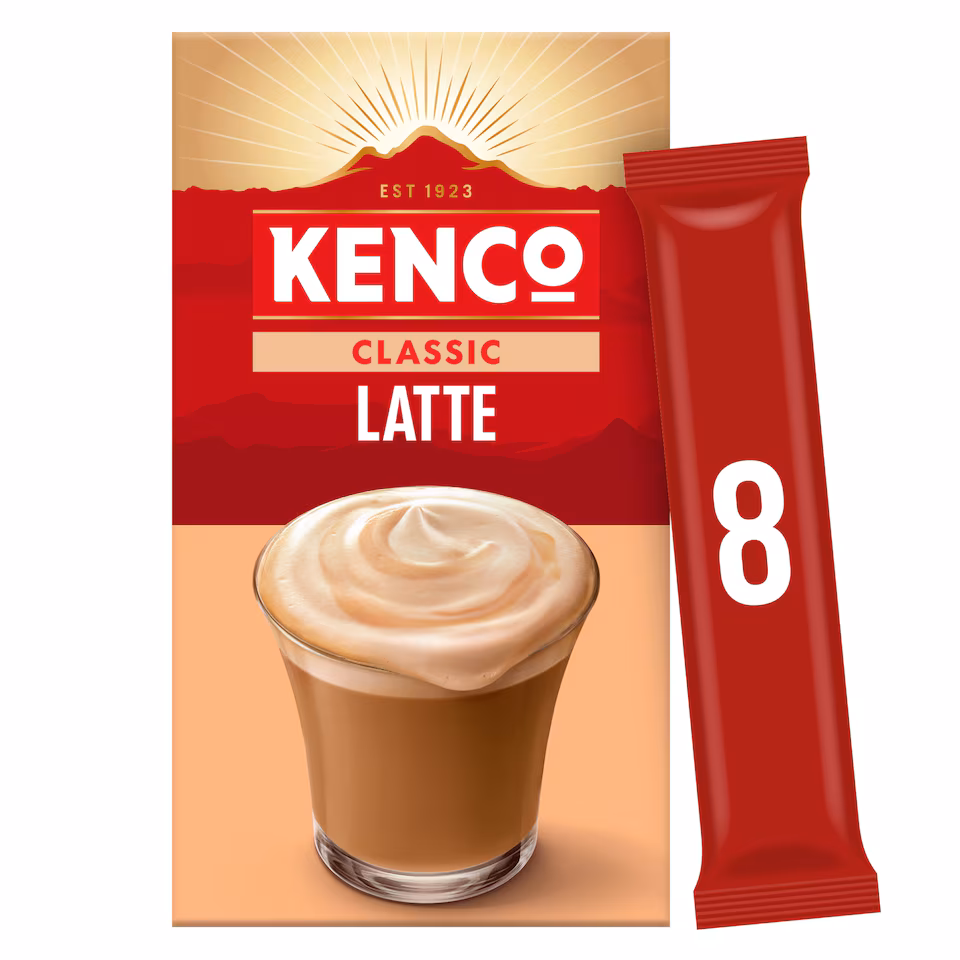 Kenco Sachets x8 - Latte