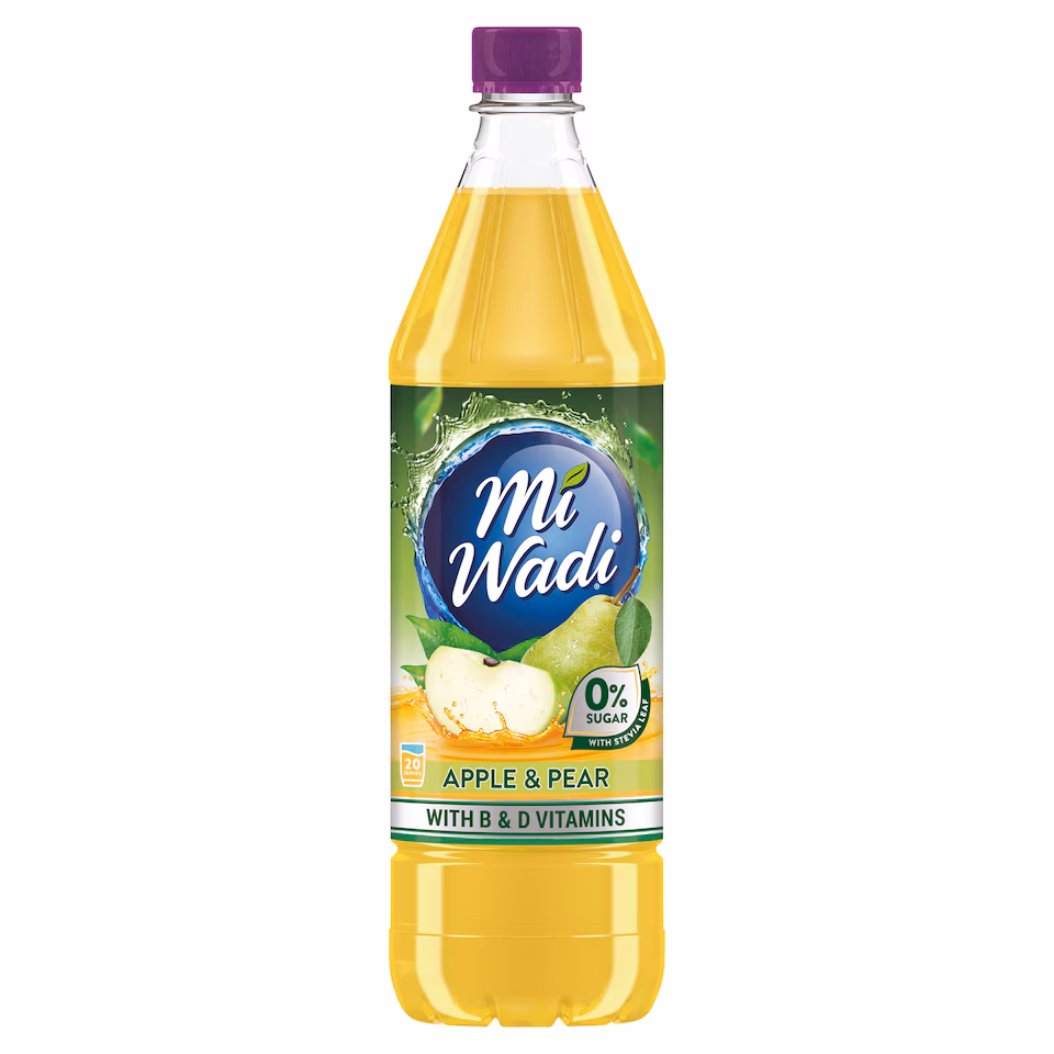 Mi Wadi Squash Apple & Pear 1ltr